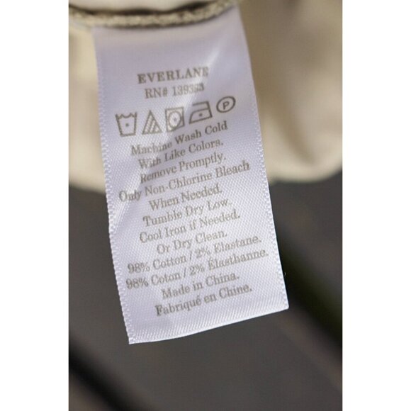 Everlane - Women’s Easy Chino Pants in color Stone, size 12 - Picture 11 of 11